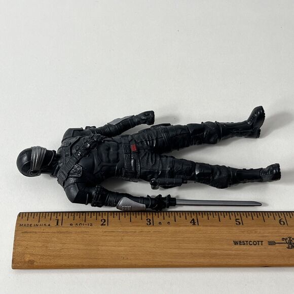 G.I. Joe Authentics Series Collectible 6-Inch Scale Action Figures - Snake Eyes - Picture 6 of 6
